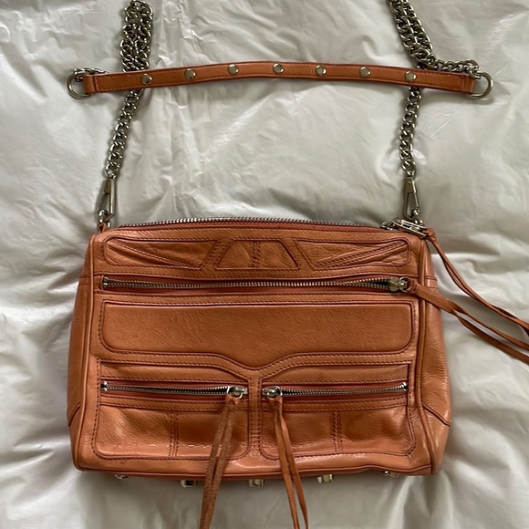 Rebecca Minkoff Leather Bag in Pink/Orange One size - Picture 5 of 11